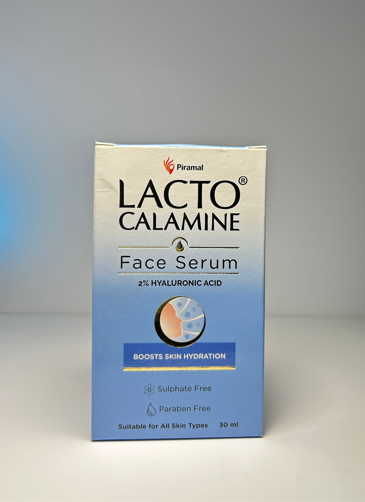 Lacto Calamine 2% Hyaluronic acid with Penta-Ceramide complex |30 ml | Daily Face Serum, Intense Hydration For Plump & Bouncy Skin| Unisex | Suitable for all skin types |No Parabens, No Sulphates
