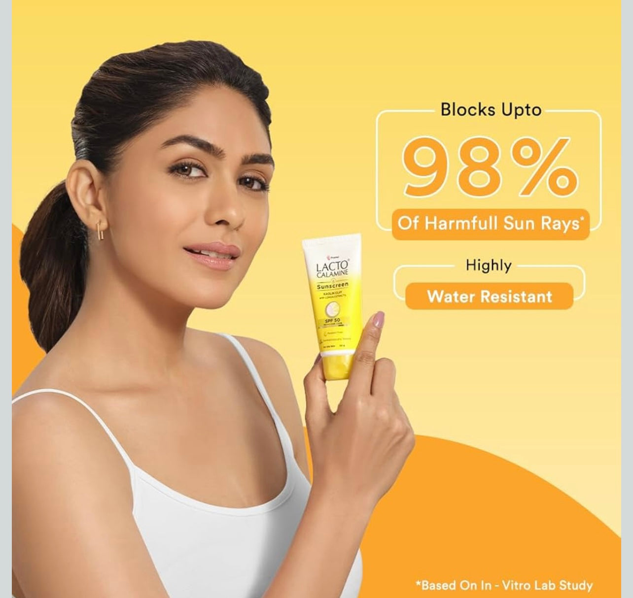 Lacto Calamine Sunscreen SPF 50 | PA +++ Sunscreen for Oily Skin | UVA – UVB Sunscreen | With Kaolin Clay and Lemon Extracts | 50 g