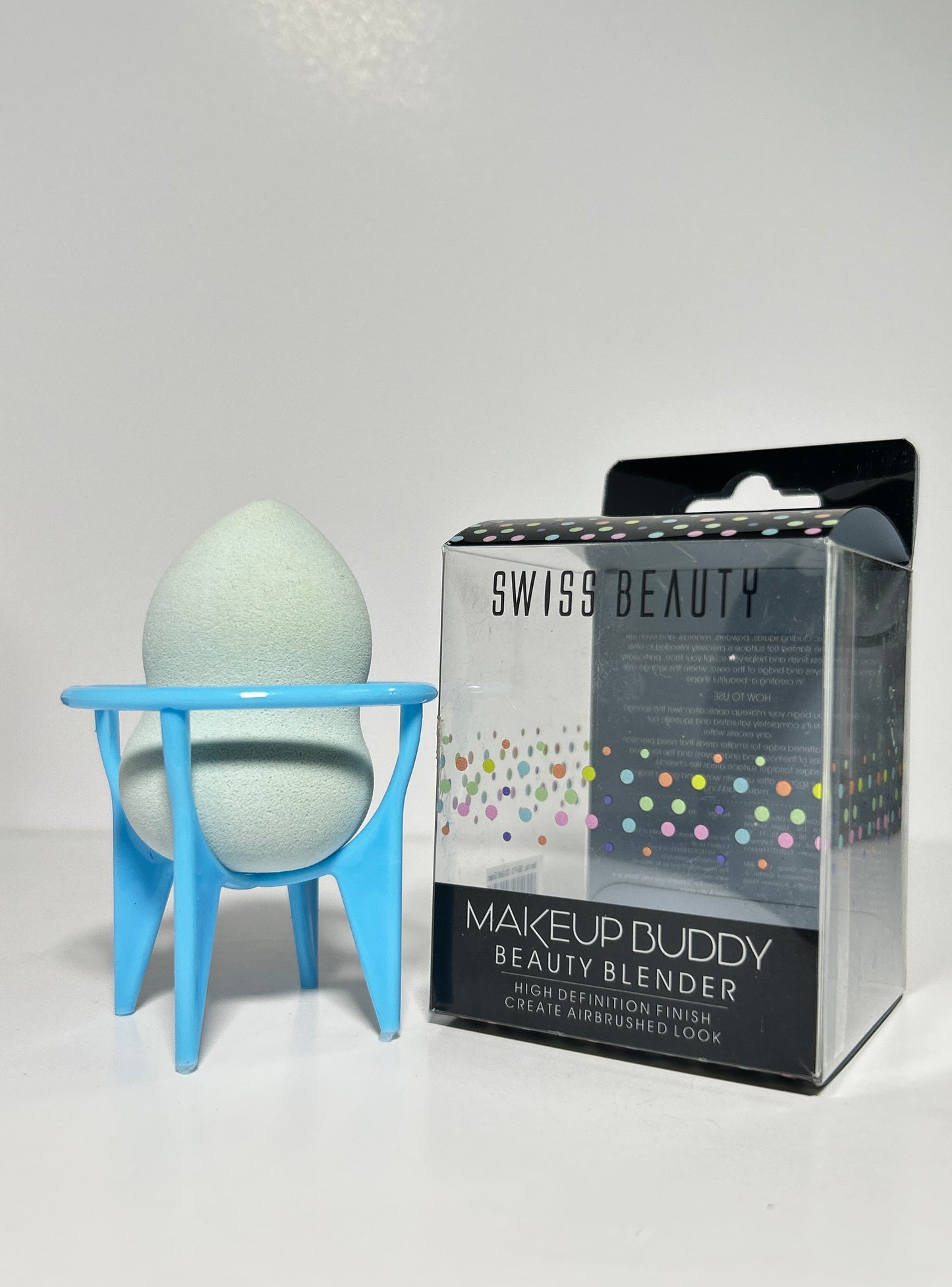 Swiss Beauty Makeup Buddy Beauty Blender for Face Makeup | Reusable | Multi-Use Beauty Blender | Shade - soft green