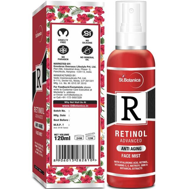 Retinol Advanced Anti Aging Face Mist, 120ml