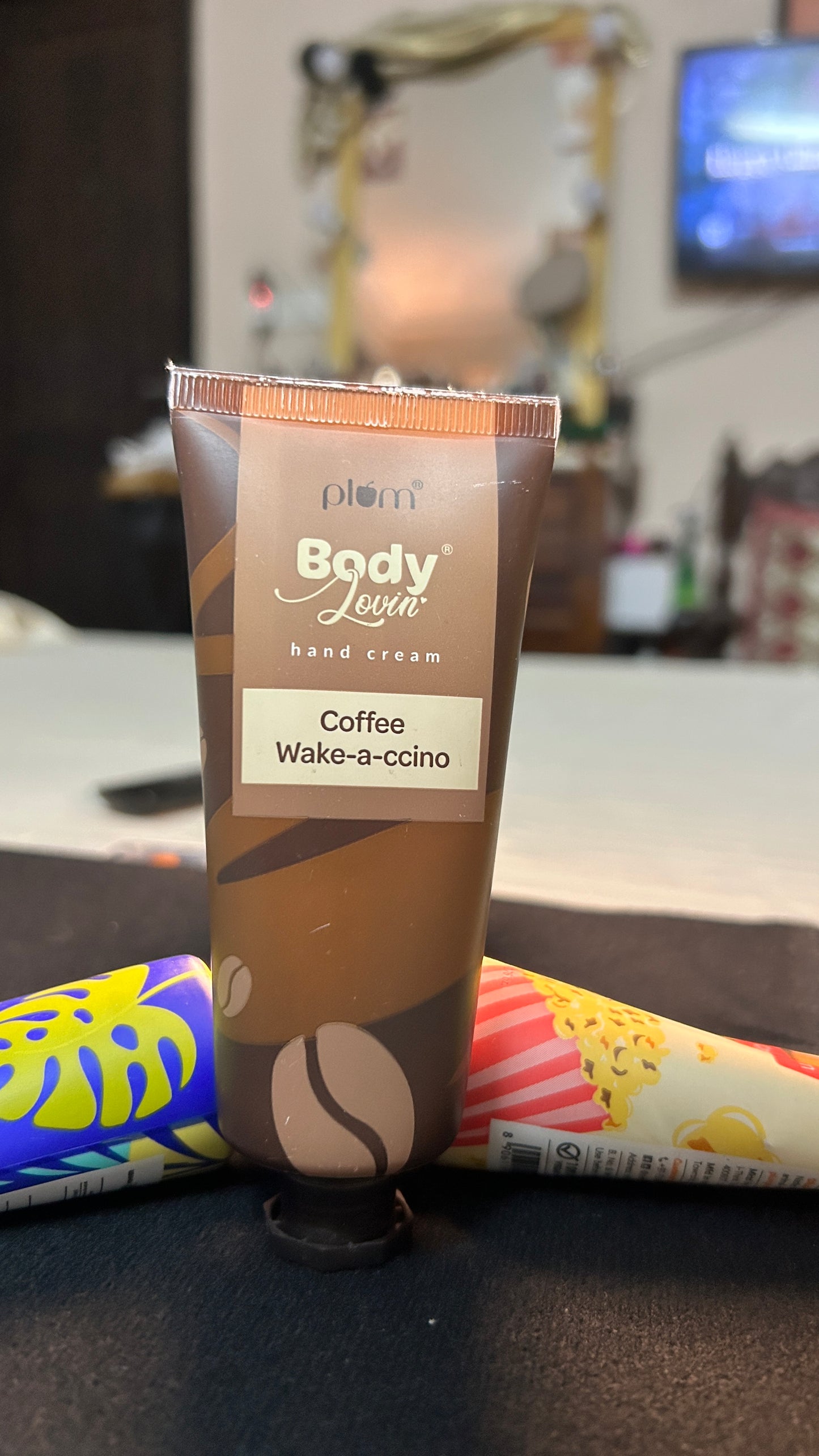Plum BodyLovin' Coffee Wake-a-ccino Hand Cream | All Skin Types | Non-Greasy | Winter Care | 100% Vegan | Cruelty-Free