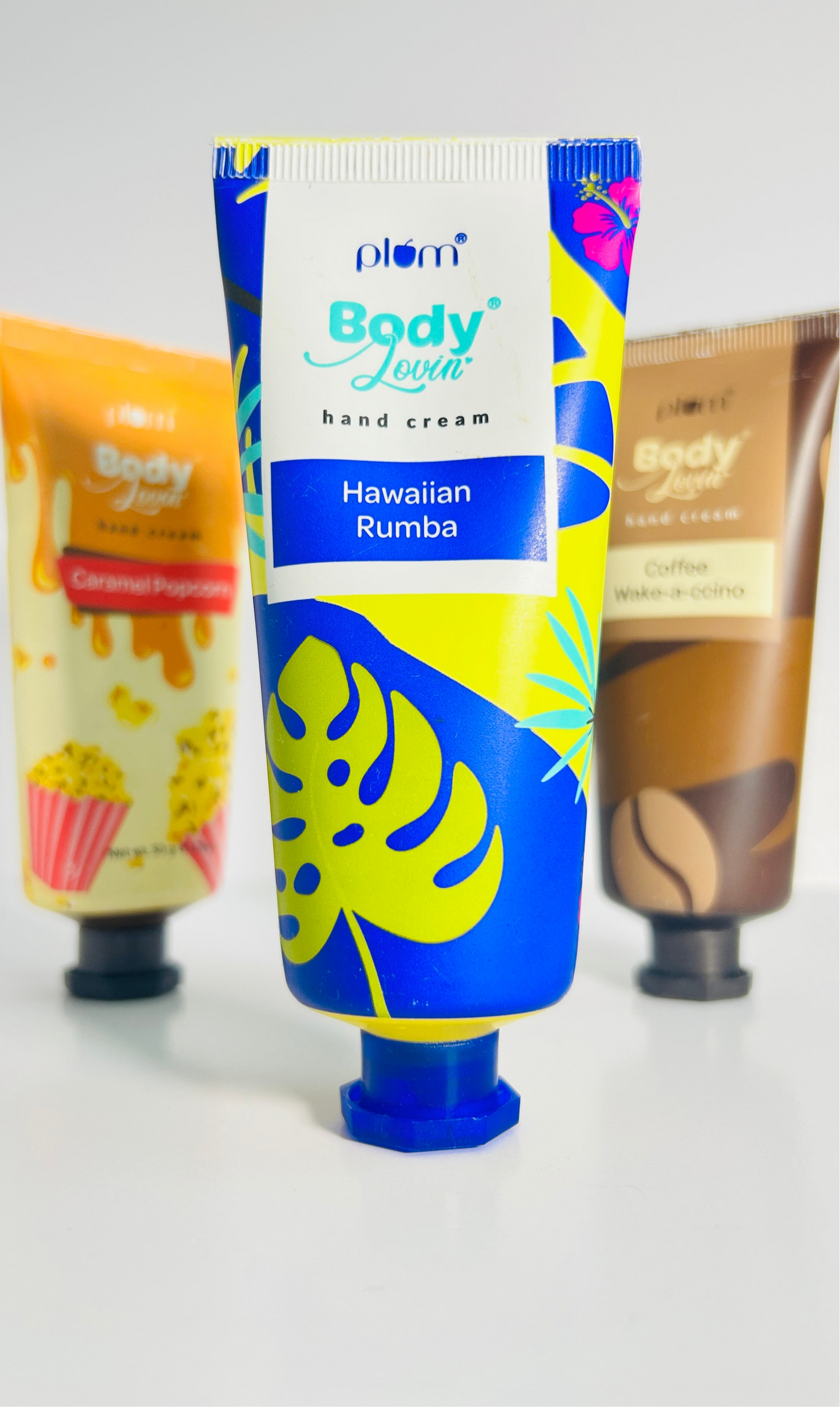 Plum Bodylovin' Non-Greasy, Beachy, Silicone and Paraben-Free, Vegan, Cruelty-Free Hawaiian Rumba Hand Cream for All Skin Types, 50 gram