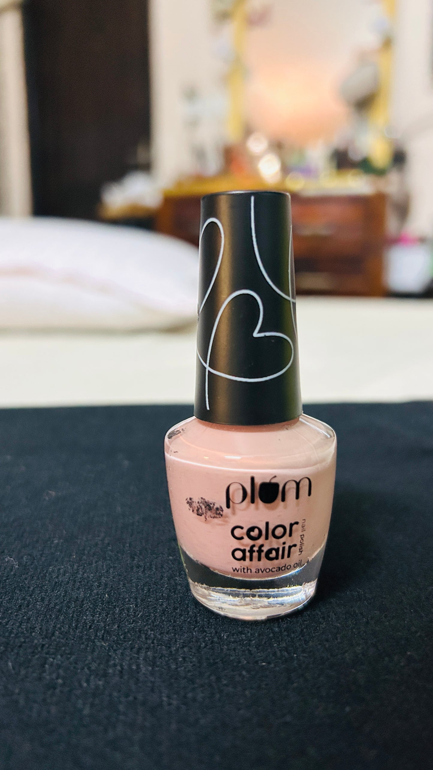 Plum Color Affair Nail Polish | 7-Free Formula | High Shine & Plump Finish | 100% Vegan & Cruelty Free Nailpaint | Pink Blossom - 130 | 11 m