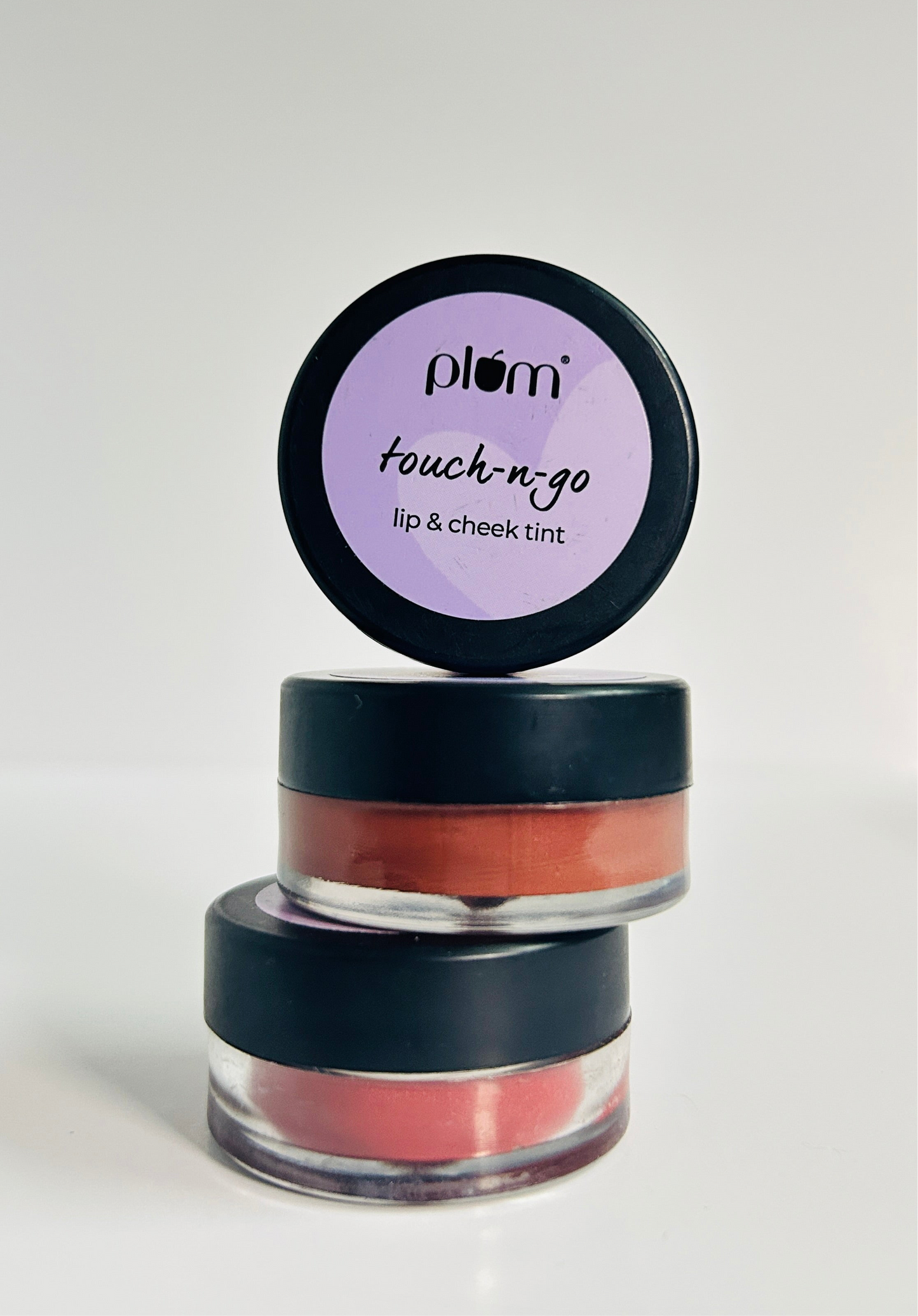 Plum Touch-N-Go Lip & Cheek Tint | Highly Pigmented | Effortless Blending | 100% Vegan & Cruelty-Free | Bare It Is - 126 (Pinched Nude)