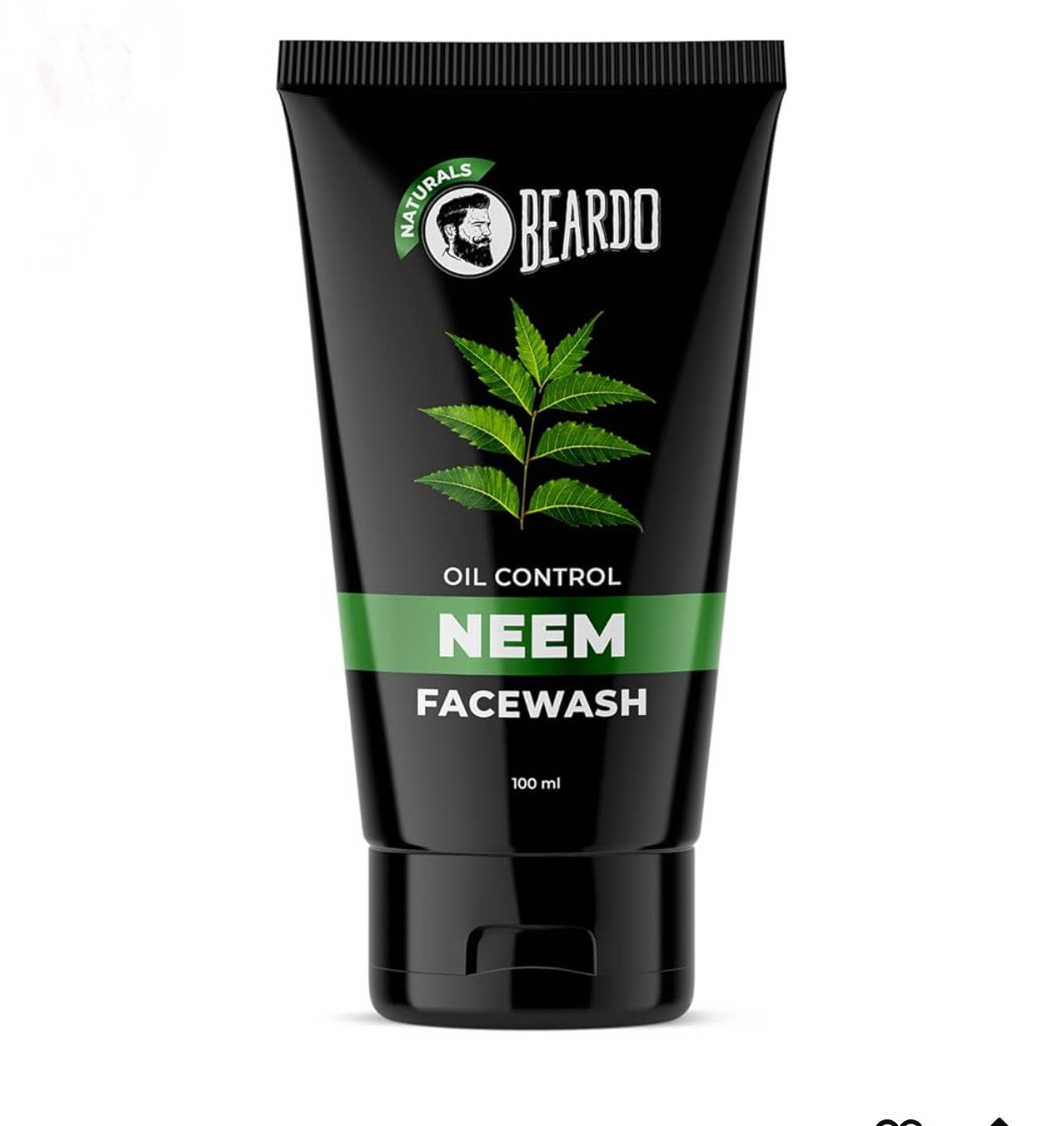 Beardo Purifying Neem Face Wash for Oil Control, 100ml | Soothes & Heals | Daily facewash for men | Face Wash For Oily Skin Acne, Pimple And Oil Control With Glowing Skin