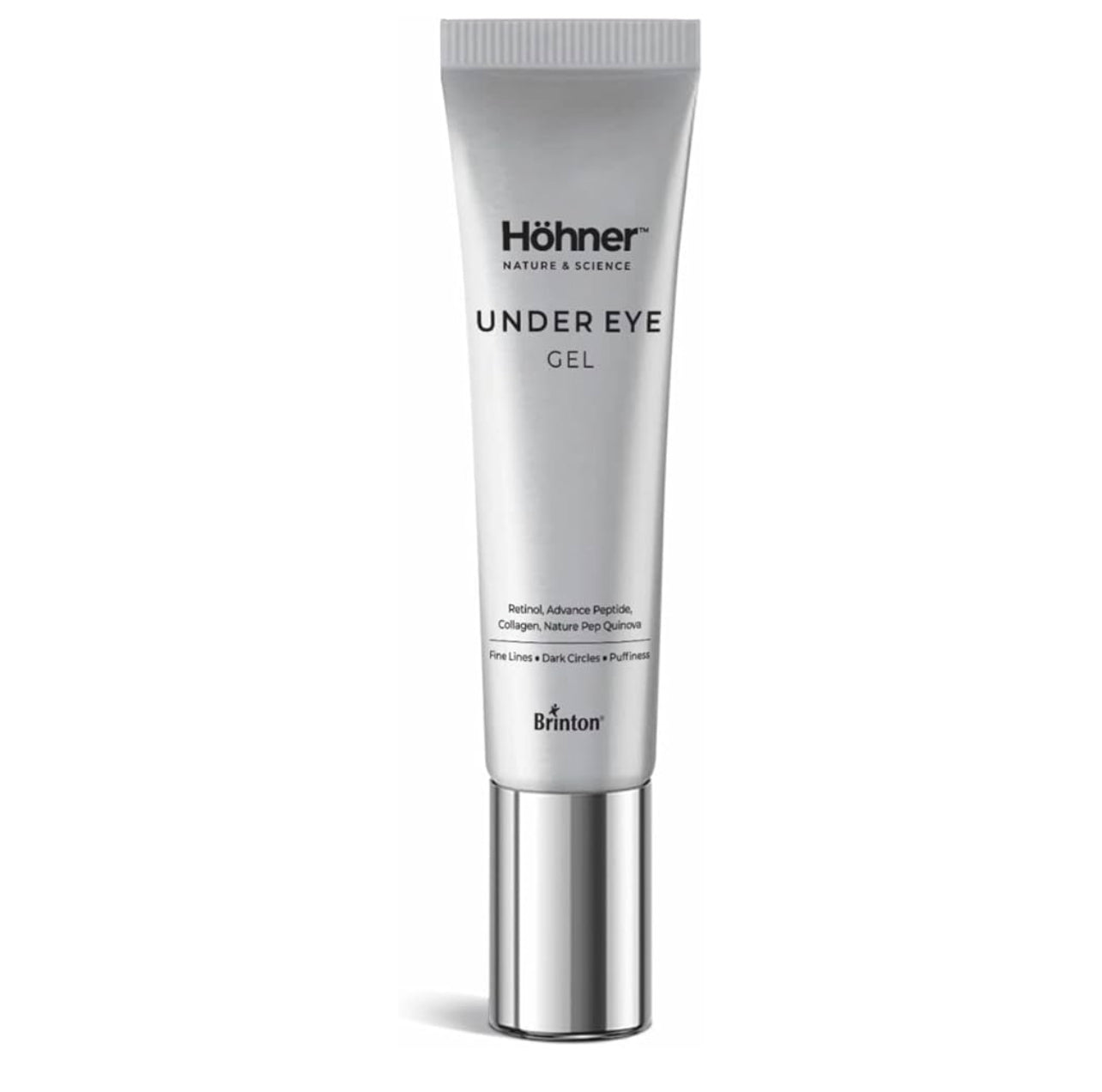 Hohner Under Eye Gel enriched with Biopeptides, Collagen and pH 5.5 For Reduce Dark Circles (15 gm)