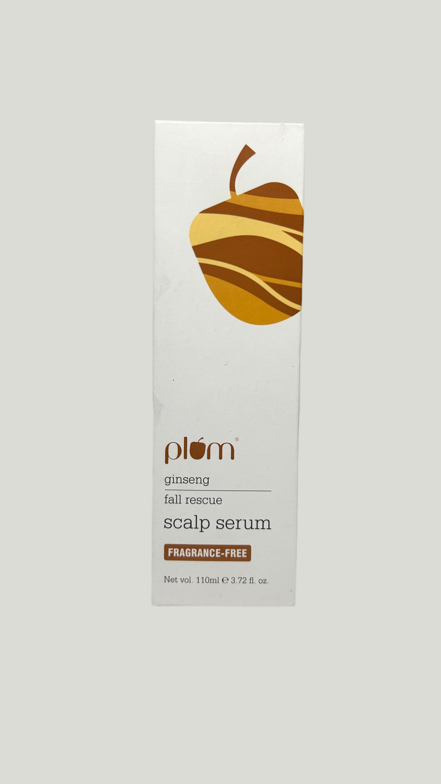 Plum Ginseng Fall Rescue Scalp Serum| Strengthens Roots and Promotes Hair Growth| Leave-on Hair Serum | Silicone-free