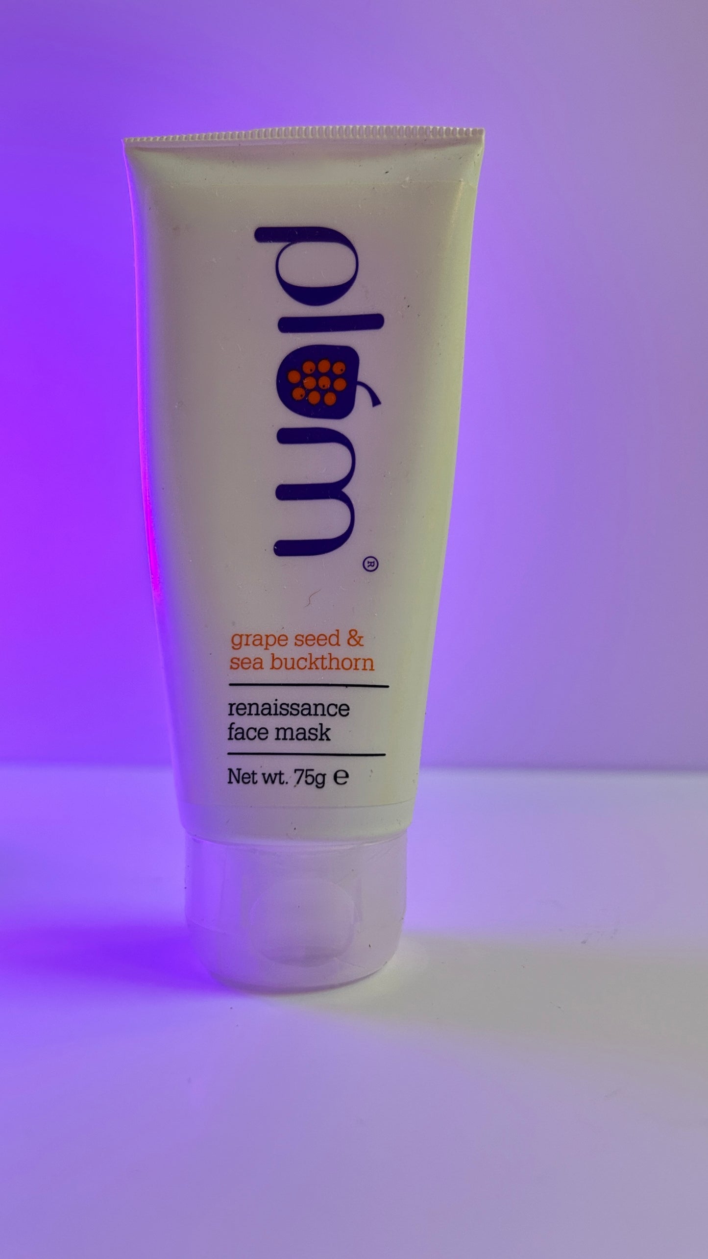 Plum Grape Seed and Sea Buckthorn Renaissance Face Mask, 75g