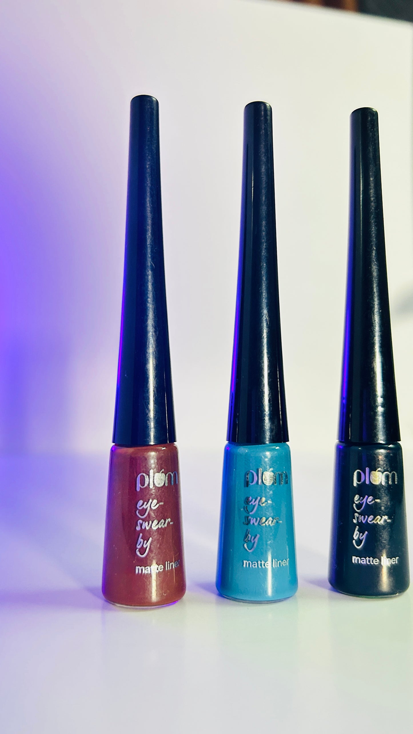 Eye-Swear-By Matte Liner | Water-Proof | Quick Drying | 01 Black | 3 ml (01 Black)