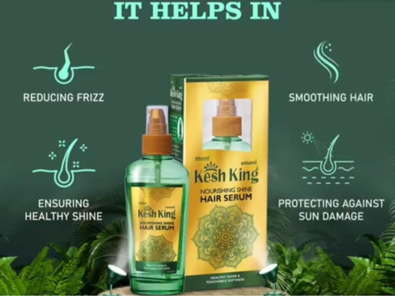 KESH KING NOURISHING SHINE HAIR SERUM 100ML