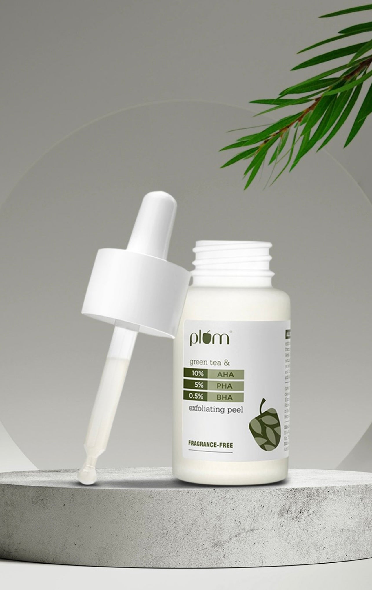 Plum Green Tea & 10% AHA + 5% PHA + 0.5% BHA Exfoliating Peel