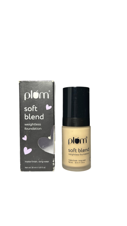 Plum Soft Blend Weightless Foundation - pick your shade now
