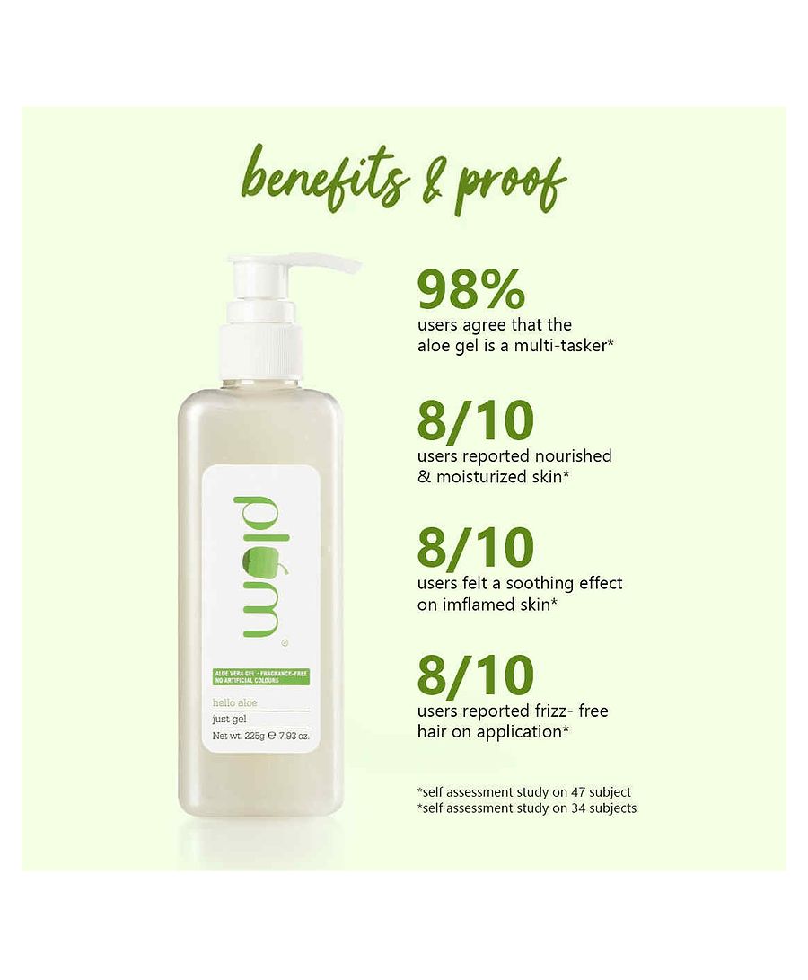 Plum Hello Aloe Just Gel Pump Moisturizer | 225.0 gm