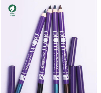 PLUM | Natur Studio All-Day-Wear Kohl Kajal - Black Brilliance With Free Sharpener