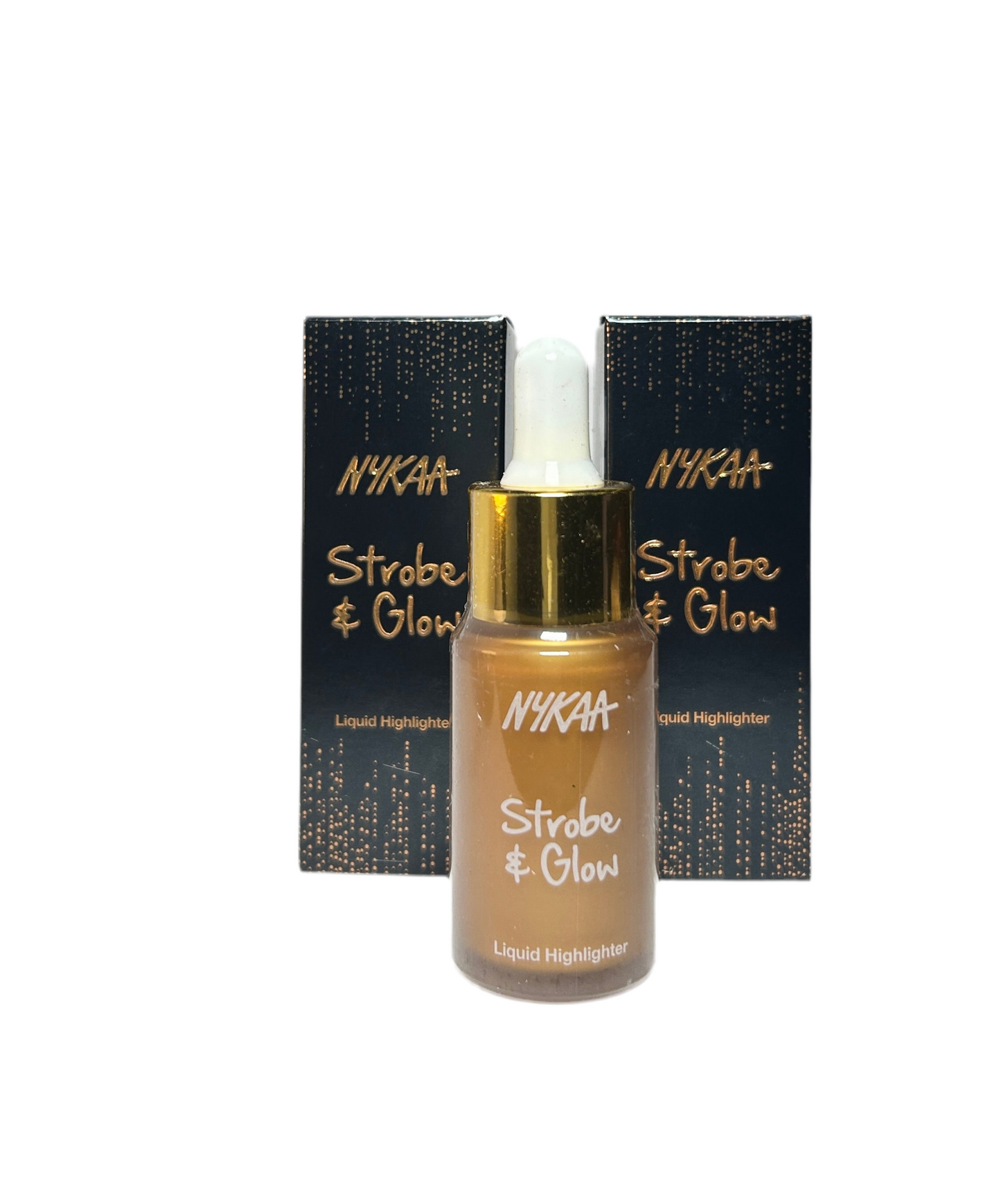 Nykaa Strobe & Glow Liquid Cream Highlighter - Glazed Bronze