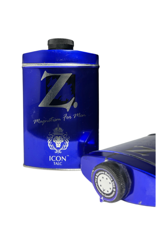 Z Magnetism Classic, Icon & Zest Deodorizing Talcum Powder for Men | Signature Woody, Spicy & Citrusy Fragrance | Fights Body Odor with Lasting Freshness | Suitable for All Skin Types -100g