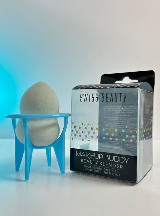 Swiss Beauty Makeup Buddy Beauty Blender for Face Makeup | Reusable | Multi-Use Beauty Blender | Shade - soft green