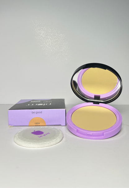 Plum Legit Matte Talc-Free Compact With SPF15 | Lightweight | Even Coverage | 100% Vegan & Cruelty Free |Brew Brilliance 133Y