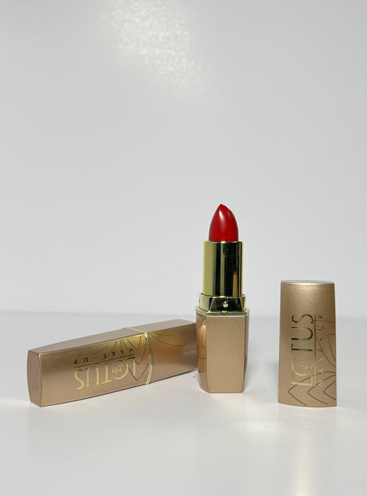 Lotus Makeup Pure Colors Matte Lip Color - 595 Endless Red and 711 Plush Purple(4.2 g)