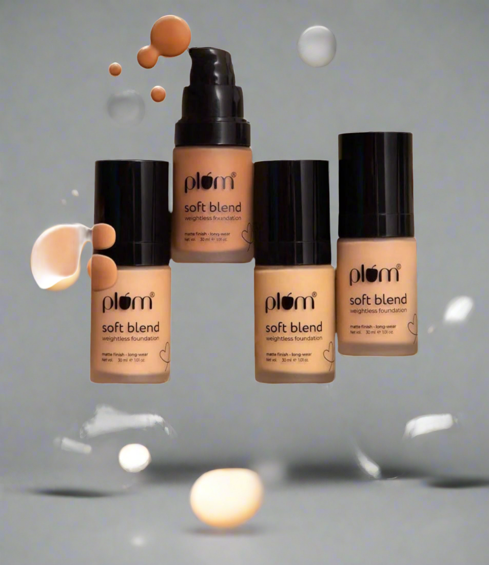 Plum Soft Blend Weightless Foundation - pick your shade now