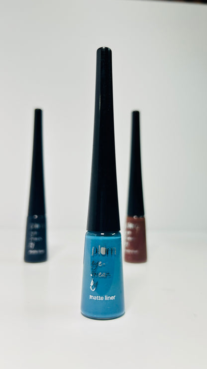 Did Eye-Swear-By Matte Liner | Water-Proof | Quick Drying | 03 Aqua Wave | 3 ml (03 Aqua Wave