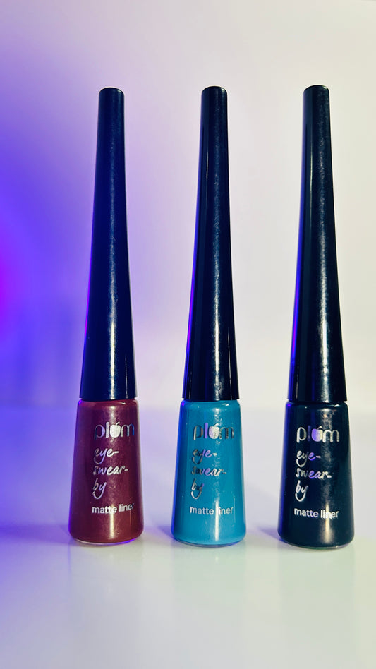 Did Eye-Swear-By Matte Liner | Water-Proof | Quick Drying | 03 Aqua Wave | 3 ml (03 Aqua Wave
