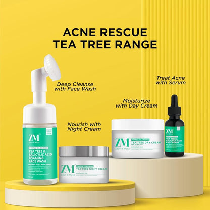 ZM (Zayn & MYZA) - Tea Tree & Salicylic Acid Foaming Face Wash (100 ML)