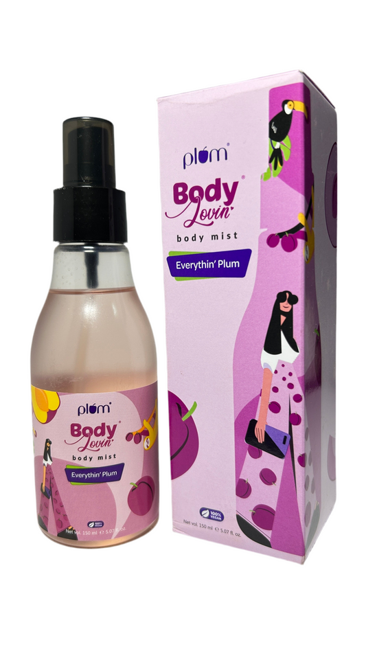 Plum BodyLovin’ Everythin’ Plum Body Mist | Fruity Fragrance | Aloe Infused | Instantly Refreshing | Long-Lasting