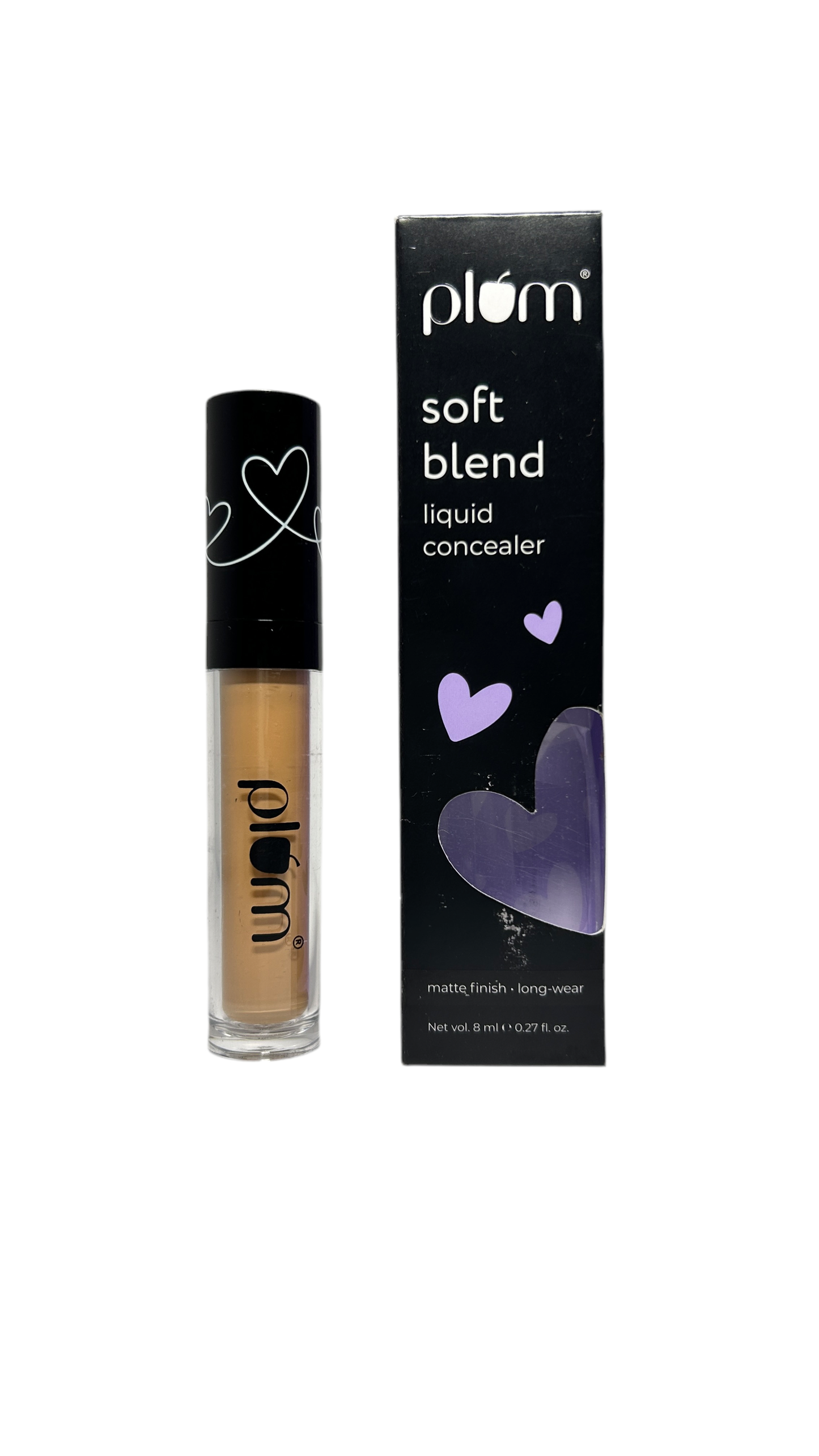 Make up Kit | CZ - Peach it up Makeup Kit : Nyka - Skingenius Foundation | Plum  Softblend Liquid Concealer | Lotus Lipstick Endless Red | Plum- Touch n Go - Cheek and Tint | Plum Eyeliner | Faces Canada Nail Colour- Splash series