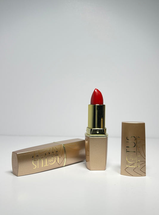 Lotus Makeup Pure Colors Matte Lip Color - 595 Endless Red and 711 Plush Purple(4.2 g)