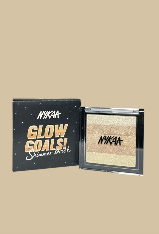 Nykaa Glow Goals! Shimmer Brick Highlighter Palette - Good Old Gold (Gold Bronze)
(7.5gm)