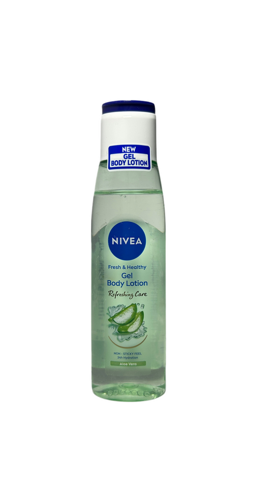 NIVEA Gel Body Lotion 75ml | Aloe Vera | Refreshing Care For 24H Hydration | Non-Sticky | Fast Absorbing for Fresh And Healthy Skin